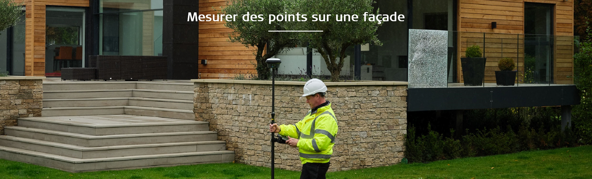 Mesurer des points sur une façade